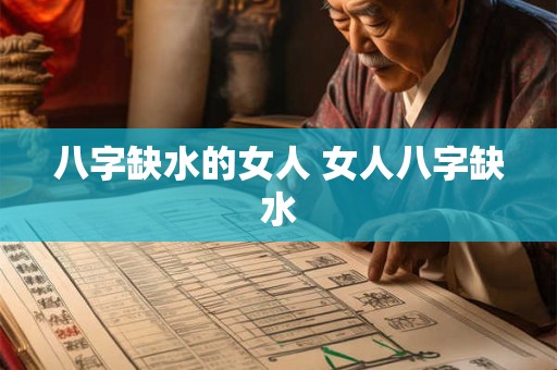 八字缺水的女人 女人八字缺水