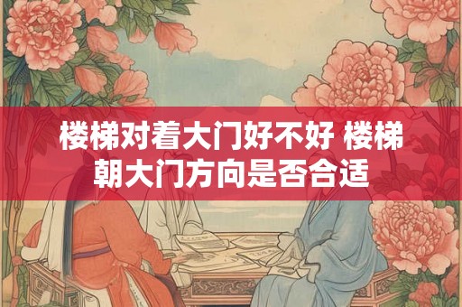 楼梯对着大门好不好 楼梯朝大门方向是否合适 楼梯对着大门好不好 楼梯朝大门方向是否合适