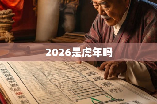 2026是虎年吗 2026是虎年吗