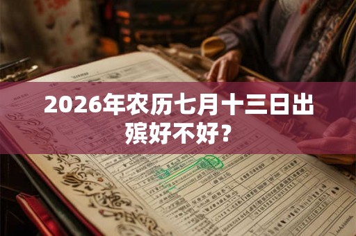 2026年农历七月十三日出殡好不好? 2026年农历七月十三日出殡好不好?