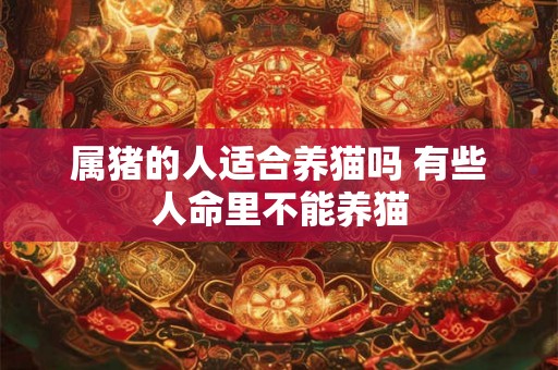 属猪的人适合养猫吗 有些人命里不能养猫 属猪的人适合养猫吗 有些人命里不能养猫