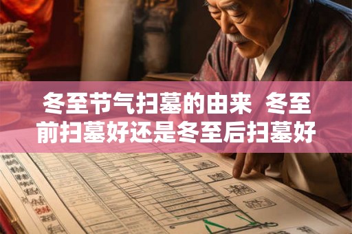 冬至节气扫墓的由来  冬至前扫墓好还是冬至后扫墓好