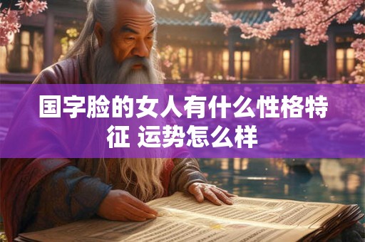 国字脸的女人有什么性格特征 运势怎么样 国字脸的女人有什么性格特征 运势怎么样
