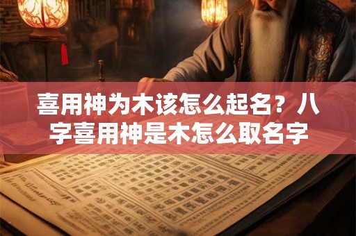 喜用神为木该怎么起名？八字喜用神是木怎么取名字