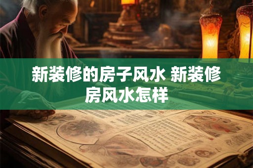 新装修的房子风水 新装修房风水怎样 新装修的房子风水 新装修房风水怎样