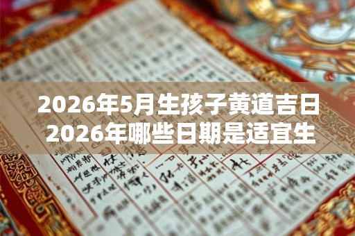 2026年5月生孩子黄道吉日 2026年哪些日期是适宜生育的黄道吉日
