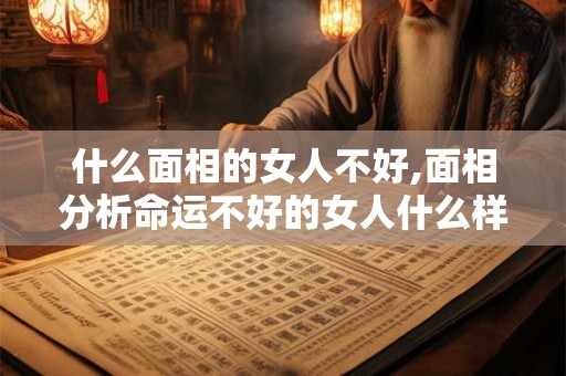 什么面相的女人不好,面相分析命运不好的女人什么样? 什么面相的女人不好,面相分析命运不好的女人什么样?