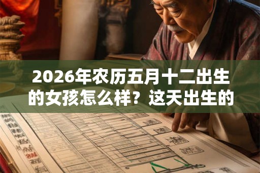 2026年农历五月十二出生的女孩怎么样？这天出生的好吗？