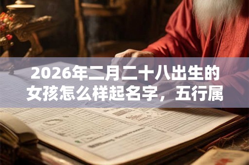 2026年二月二十八出生的女孩怎么样起名字，五行属什么