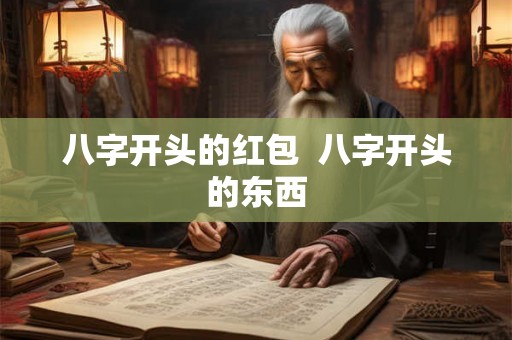 八字开头的红包 八字开头的东西 八字开头的红包 八字开头的东西