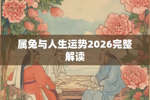 属兔与人生运势2026完整解读