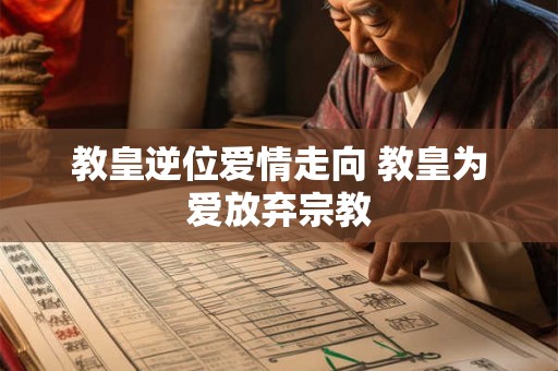 教皇逆位爱情走向 教皇为爱放弃宗教
