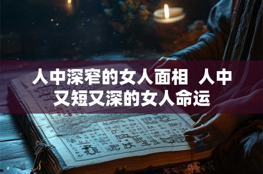 人中深窄的女人面相 人中又短又深的女人命运 人中深窄的女人面相 人中又短又深的女人命运