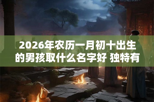 2026年农历一月初十出生的男孩取什么名字好 独特有志向的名字推荐