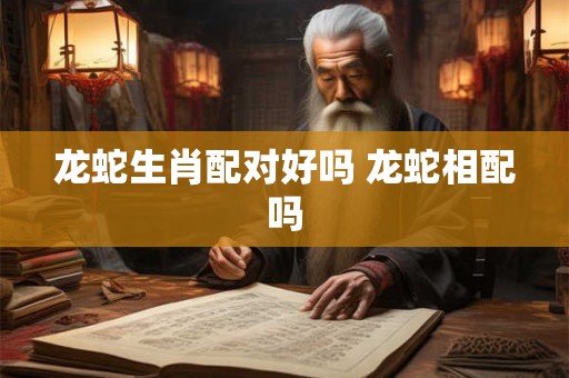 龙蛇生肖配对好吗 龙蛇相配吗 龙蛇生肖配对好吗 龙蛇相配吗