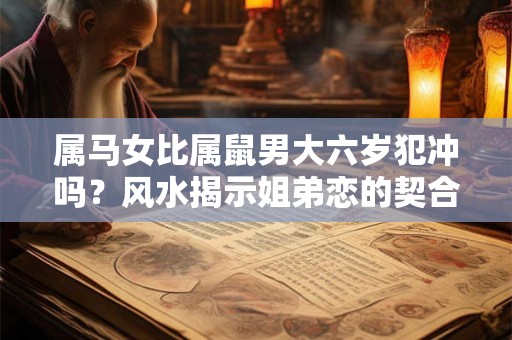 属马女比属鼠男大六岁犯冲吗？风水揭示姐弟恋的契合性