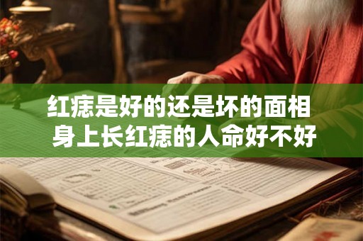 红痣是好的还是坏的面相  身上长红痣的人命好不好