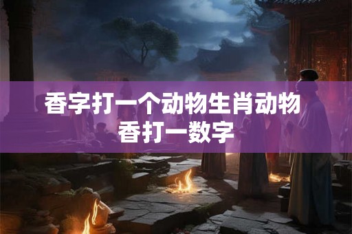 香字打一个动物生肖动物 香打一数字