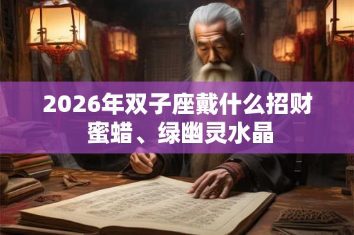 2026年双子座戴什么招财 蜜蜡、绿幽灵水晶
