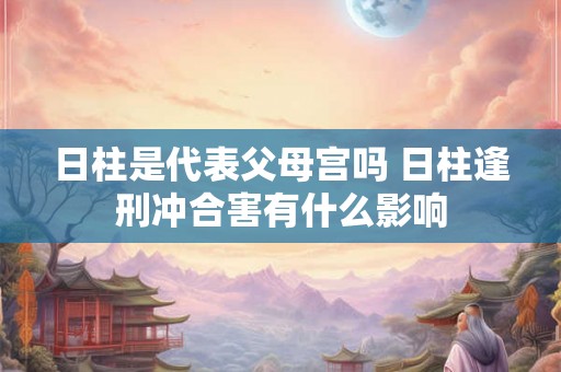 日柱是代表父母宫吗 日柱逢刑冲合害有什么影响