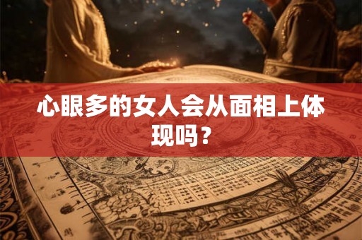 心眼多的女人会从面相上体现吗？