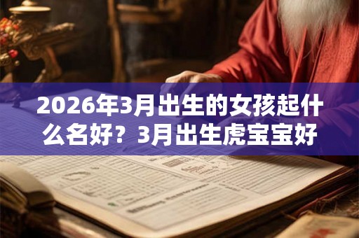 2026年3月出生的女孩起什么名好?3月出生虎宝宝好吗? 2026年3月出生的女孩起什么名好?3月出生虎宝宝好吗?