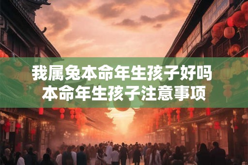 我属兔本命年生孩子好吗 本命年生孩子注意事项