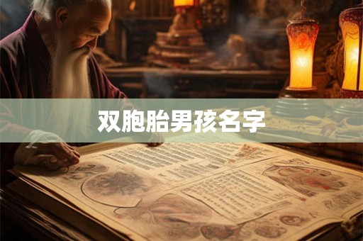 双胞胎男孩名字