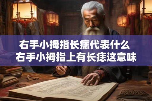 右手小拇指长痣代表什么 右手小拇指上有长痣这意味着什么 右手小拇指长痣代表什么 右手小拇指上有长痣这意味着什么
