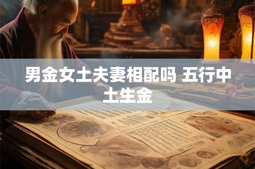 男金女土夫妻相配吗 五行中土生金