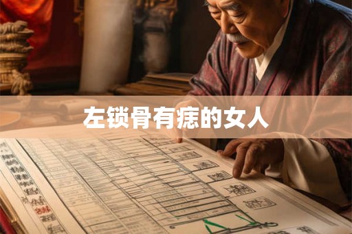 左锁骨有痣的女人