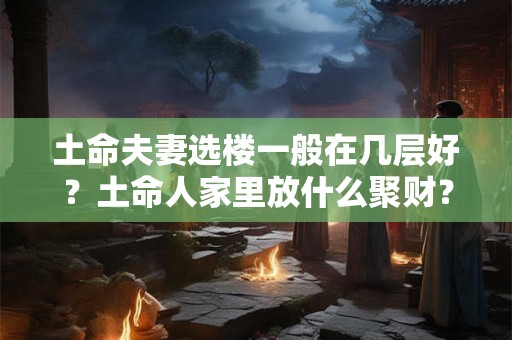 土命夫妻选楼一般在几层好？土命人家里放什么聚财？