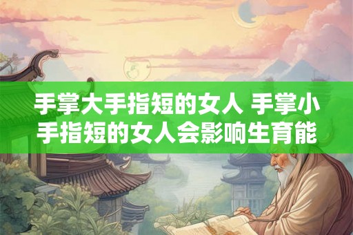 手掌大手指短的女人 手掌小手指短的女人会影响生育能力吗