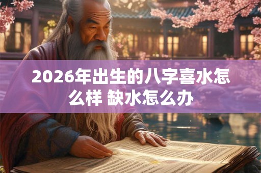 2026年出生的八字喜水怎么样 缺水怎么办 2026年出生的八字喜水怎么样 缺水怎么办