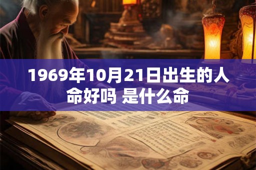 1969年10月21日出生的人命好吗 是什么命