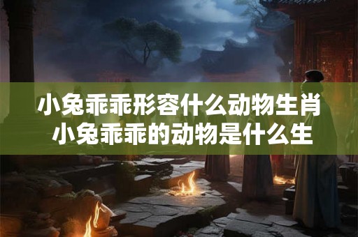 小兔乖乖形容什么动物生肖 小兔乖乖的动物是什么生肖