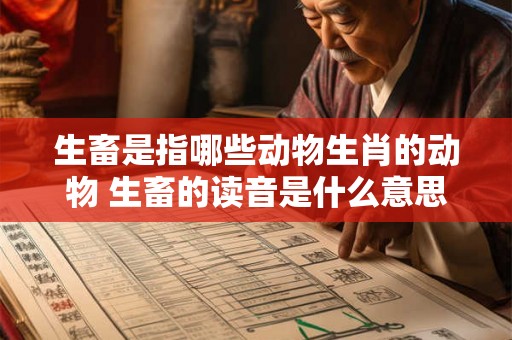 生畜是指哪些动物生肖的动物 生畜的读音是什么意思