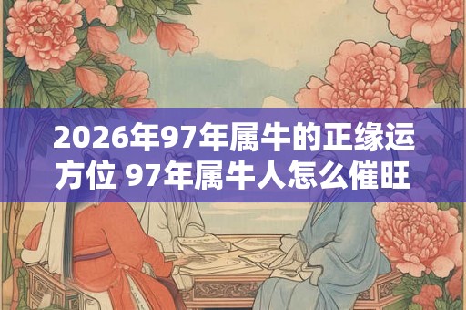 2026年97年属牛的正缘运方位 97年属牛人怎么催旺桃花