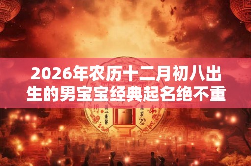 2026年农历十二月初八出生的男宝宝经典起名绝不重名 2026年农历十二月初八出生的男宝宝经典起名绝不重名