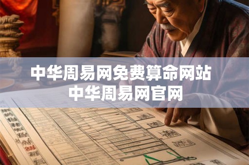 中华周易网免费算命网站  中华周易网官网