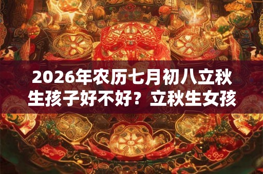 2026年农历七月初八立秋生孩子好不好?立秋生女孩命运? 2026年农历七月初八立秋生孩子好不好?立秋生女孩命运?