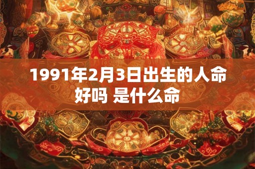 1991年2月3日出生的人命好吗 是什么命