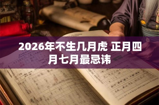 2026年不生几月虎 正月四月七月最忌讳 2026年不生几月虎 正月四月七月最忌讳