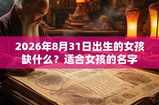 2026年8月31日出生的女孩缺什么?适合女孩的名字 2026年8月31日出生的女孩缺什么?适合女孩的名字