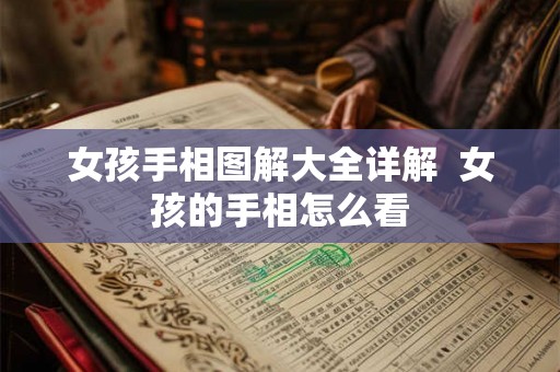 女孩手相图解大全详解 女孩的手相怎么看 女孩手相图解大全详解 女孩的手相怎么看