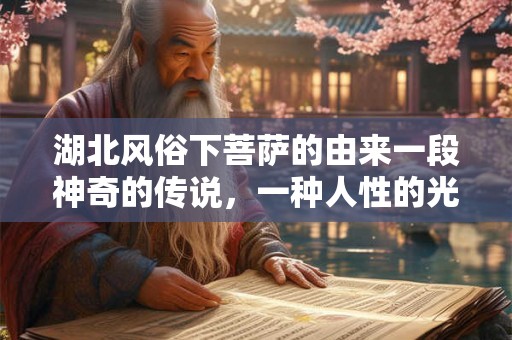 湖北风俗下菩萨的由来一段神奇的传说，一种人性的光辉