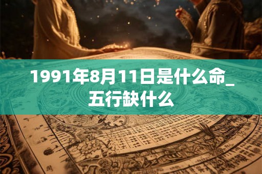 1991年8月11日是什么命_五行缺什么
