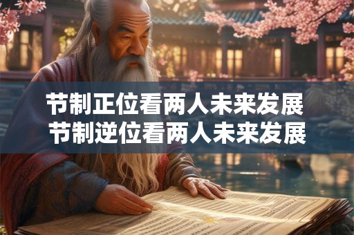 节制正位看两人未来发展 节制逆位看两人未来发展