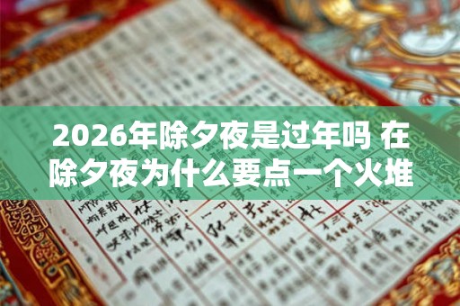 2026年除夕夜是过年吗 在除夕夜为什么要点一个火堆