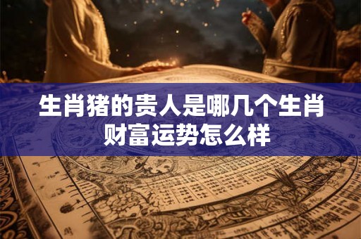 生肖猪的贵人是哪几个生肖 财富运势怎么样 生肖猪的贵人是哪几个生肖 财富运势怎么样